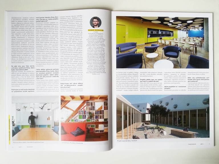 – Rozhovor do časopisu ASB | Horalík Atelier